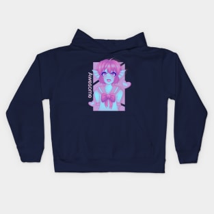 Kawaii Anime Girl Elf Goth Pastel Monster Kids Hoodie